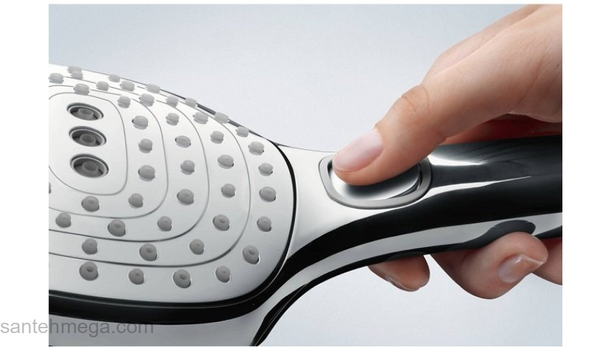 Ручной душ Hansgrohe Raindance Select 120 Air 3jet (хром) 26520000. Фото