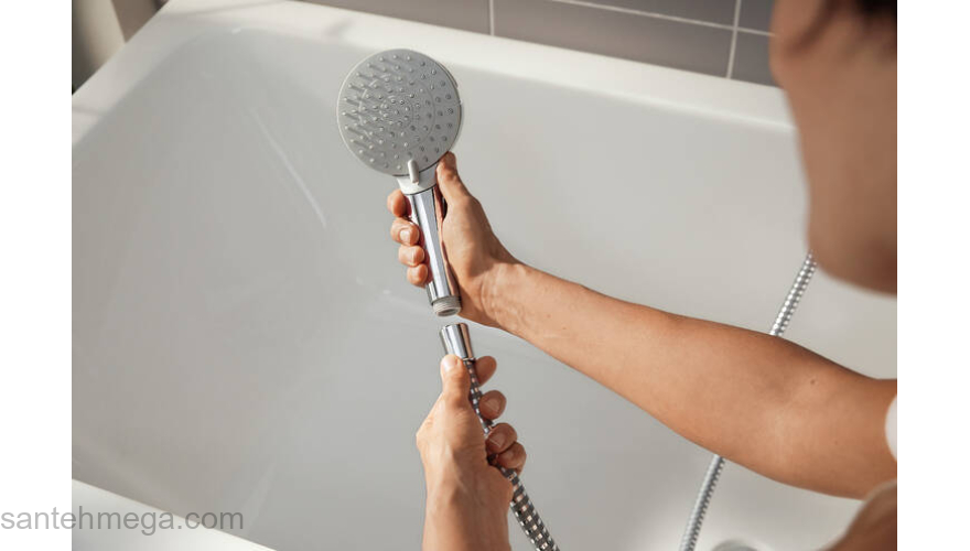 Ручной душ Vario EcoSmart Hansgrohe Vernis Blend 26340000, хром. Фото