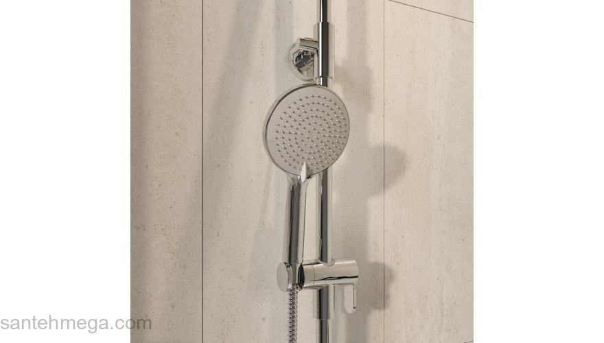 Смеситель с верхним душем и изливом Optima Home IDDIS OPTSB3Fi06. Фото