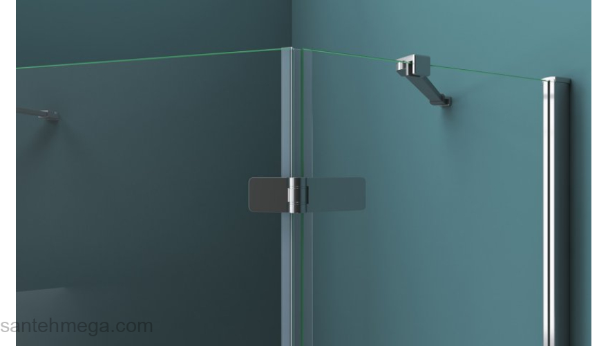 Душевой угол BELBAGNO KRAFT-P-1-80-C-Cr-L. Фото