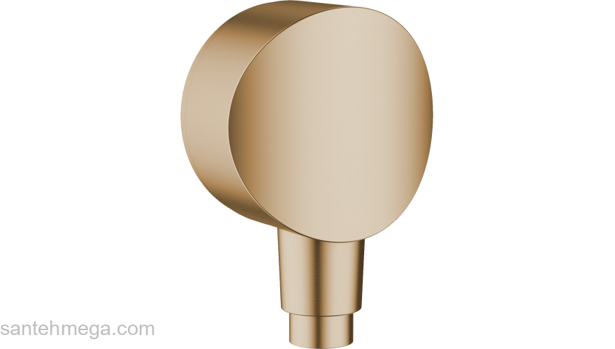 Шланговое подсоединение S Hansgrohe Fixfit 26453140, белый/хром. Фото