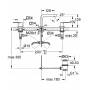 Смеситель для раковины GROHE Quadra 20306000. Фото