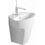 Подвесная раковина-моноблок BIEN Mineral 450х345 MNLM04501FD1W3000. Фото