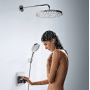 Верхний душ Hansgrohe Raindance Select S 300 2jet хром 27378000. Фото