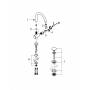 GROHE 32647003 Atrio New Смеситель однорычажный для свободностоящих раковин, размер XL. Фото