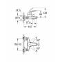 GROHE 32806000 BauCurve Смеситель для ванны. Фото