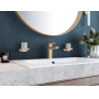 Стакан Hansgrohe AddStoris 41749140 шлифованная бронза для ванной комнаты. Фото