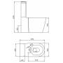 Чаша унитаза BELBAGNO Amara P-trap BB8296CP. Фото
