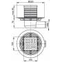 Сливной трап ALCAPLAST APV1311. Фото