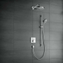 Верхний душ Hansgrohe Raindance Select S 300 2jet хром 27378000. Фото