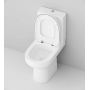 Напольный унитаз-компакт безободковый FlashClean AM.PM Spirit 2.0 C708600WH. Фото