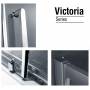 Душевой уголок GEMY Victoria S30172. Фото