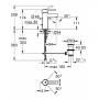 Смеситель для раковины GROHE Essence New 32898001. Фото