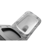 Унитаз подвесной безободковый EVA GOLD EG633Gray Серый Мрамор. Фото