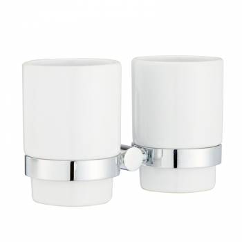 Подстаканник двойной IDDIS Mirro Plus MRPSBС2i45 для ванной комнаты. Фото