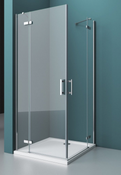 Душевой угол BELBAGNO KRAFT-AH-22-120/80-C-Cr-L. Фото