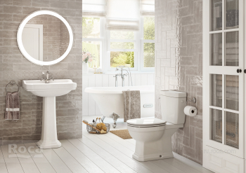 Смеситель ROCA Carmen для раковины A5A3A4BC00. Фото