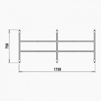 Каркас для ванны IDDIS Edifice EDI1880i92. Фото