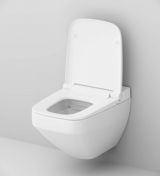 Унитаз подвесной безободковый FlashClean, с крышкой-биде AM.PM Inspire 2.0 CCC50A1700SC. Фото