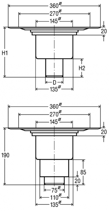 Трап VIEGA 557201. Фото