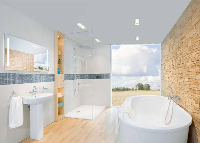 GROHE 27175000 Rainshower Душевая система Jumbo с переключателем, настенный монтаж. Фото