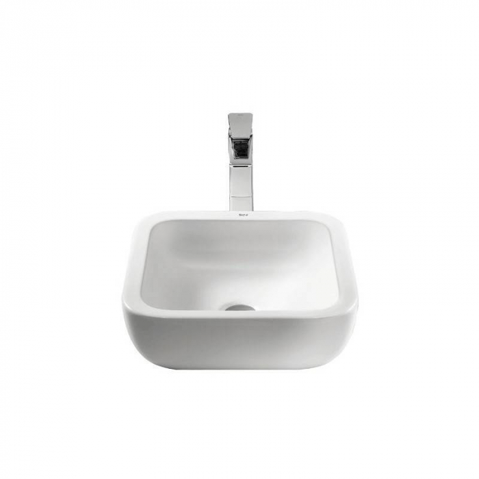 Раковина накладная ROCA Khroma 40х40 327654000. Фото