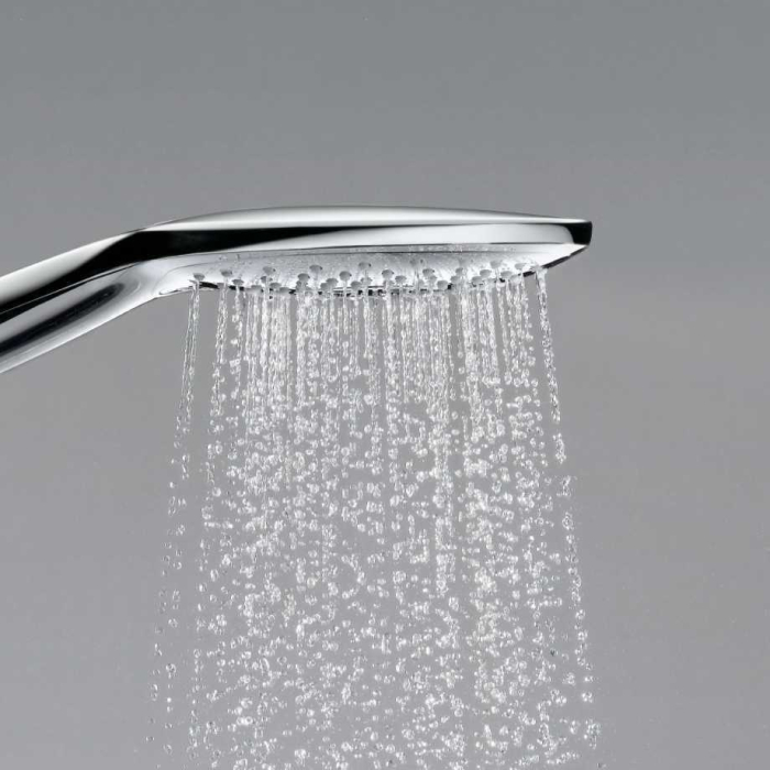 Ручной душ Hansgrohe Raindance Select 150 белый/хром 28587400. Фото