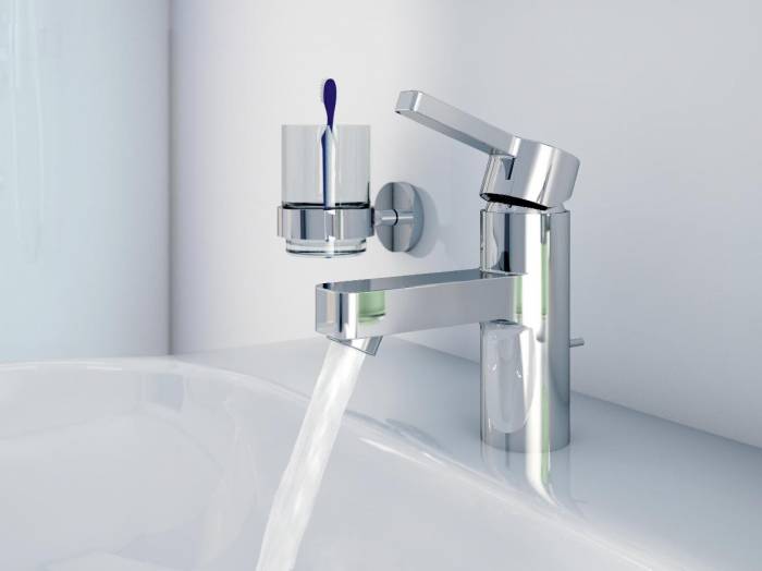 Смеситель для раковины GROHE Lineare 32115000. Фото
