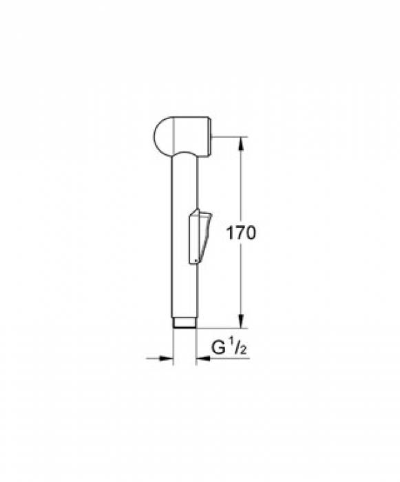 Гигиенический душ GROHE 28343000. Фото