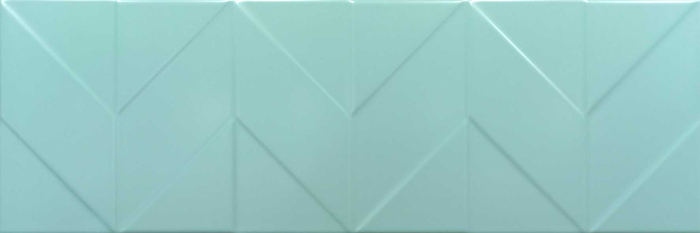 Керамин Плитка облицовочная Танага 4Д 250х750 декор бирюзовый