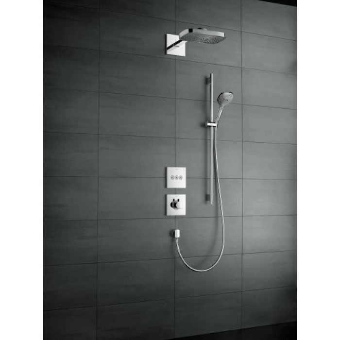 HANSGROHE  ShowerSelect Зап. вент./3 потреб. BBR 15764700, матовый белый. Фото