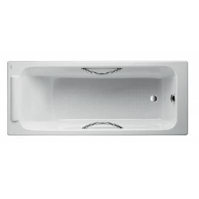 Ванна чугунная с отверстиями для ручек JACOB DELAFON Parallel 150х70 E2949-00. Фото