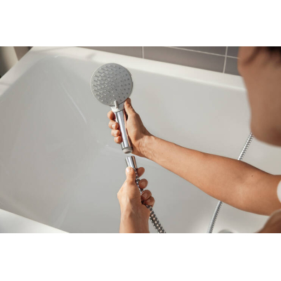 Ручной душ Vario EcoSmart Hansgrohe Vernis Blend 26340000, хром. Фото
