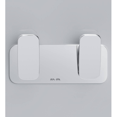 Двойной крючок для полотенец AM.PM Inspire 2.0 A50A35600 для ванной комнаты. Фото