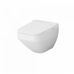 Унитаз подвесной безободковый FlashClean, с крышкой-биде AM.PM Inspire 2.0 CCC50A1700SC. Фото