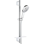 GROHE 26575000 Rainshower SmartActive 130 Душевой гарнитур III, душевая штанга 600 мм, шланг 1750 мм, 9,5 л/мин, хром. Фото