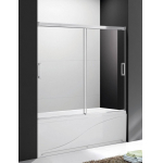 Шторка на ванну CEZARES Tandem Soft TANDEM-SOFT-VF-2-150/145-P-Cr. Фото