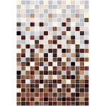 Керамин Плитка облицовочная Гламур 3С 275х400 коричневый микс. Фото